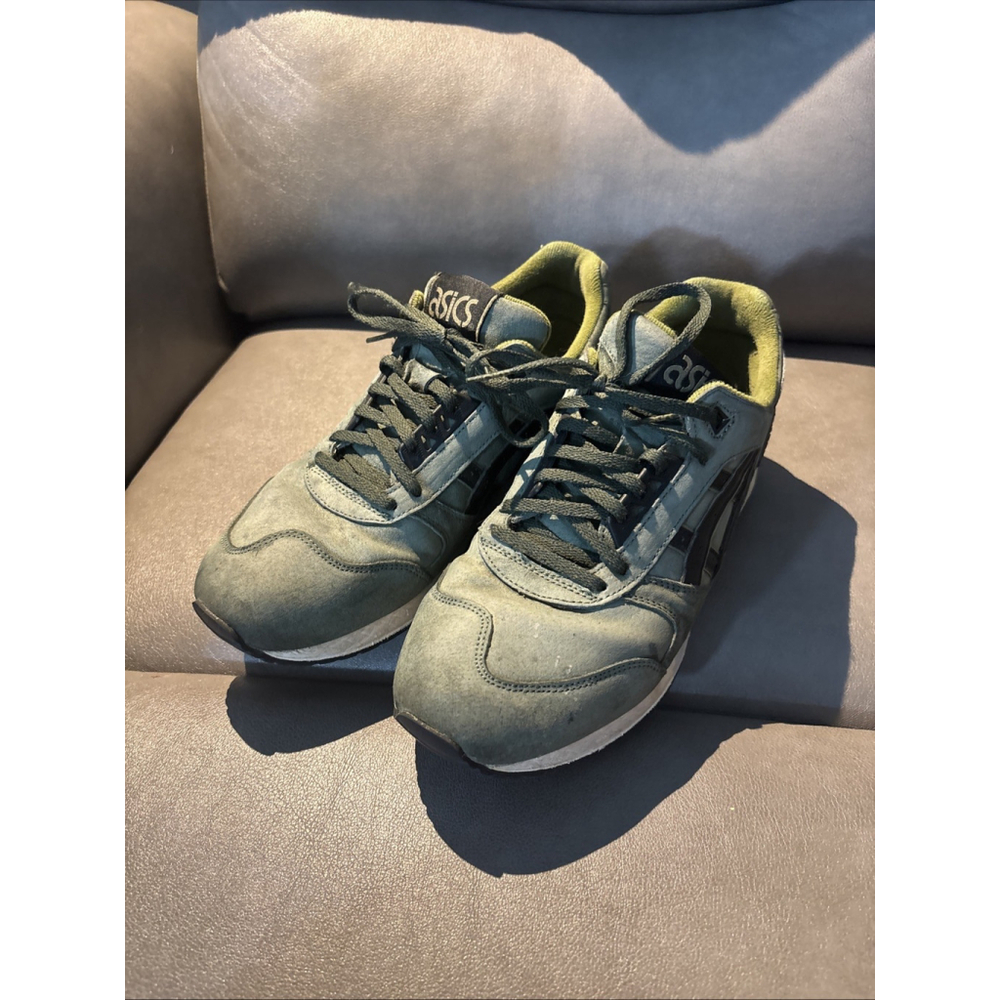 GUC Men’s ASICS Gel Respector “Duffel Bag/Black" Mens 10 H5X2L Green Shoes